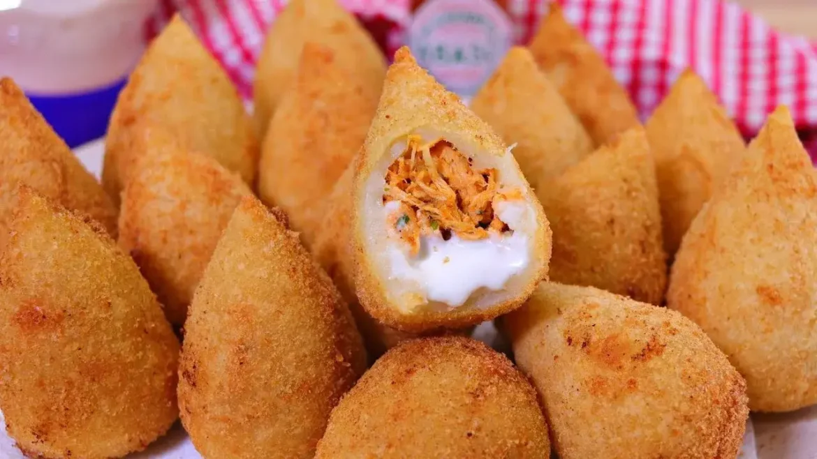 Coxinha de Frango Cremosa