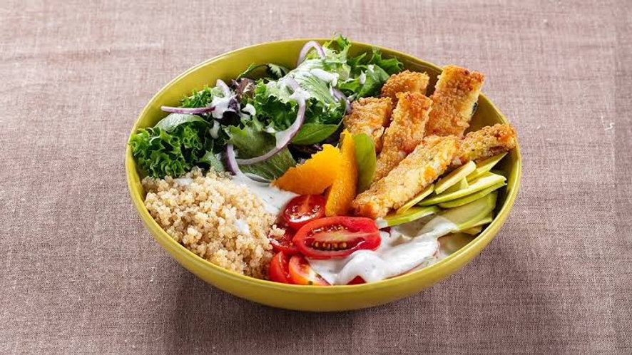 Bowl Fitness de Frango com Quinoa